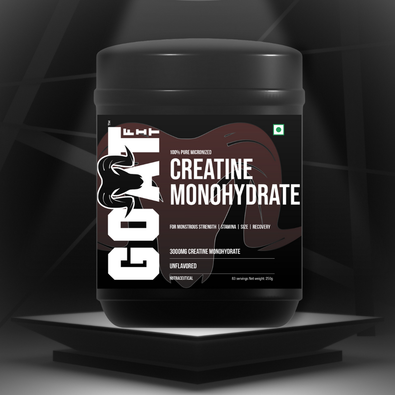 100% Pure & Micronized Creatine Monohydrate | 250gms | Unflavoured | Fresh Stock