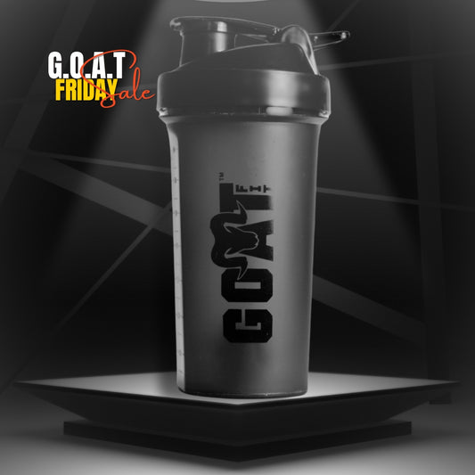 Shaker Pro 750 | Gym Protein Shaker | Satin Matte Black/Black | 750ml