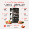 Colossal Pre - Spicy Guava | Advanced Pre Workout for Colossal Strength, Energy, Focus and Pumps | 30/60 servings - 360gms