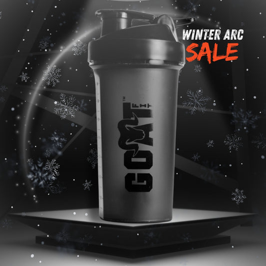 Shaker Pro 750 | Gym Protein Shaker | Satin Matte Black/Black | 750ml