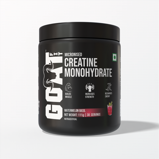 100% Pure Micronised Flavored Creatine Monohydrate | Watermelon Basil | 280gm
