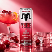 VYBE - India's 1st Energy Drink with Protein and Prebiotics | Calm Energy + Focus + Recovery + Gut Health