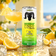VYBE - India's 1st Energy Drink with Protein and Prebiotics | Calm Energy + Focus + Recovery + Gut Health
