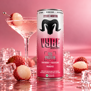 VYBE - India's 1st Energy Drink with Protein and Prebiotics | Calm Energy + Focus + Recovery + Gut Health